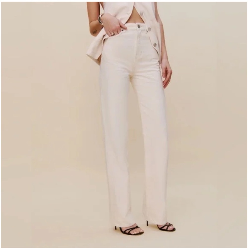 Reformation Wilder High Rise Wide Leg Jeans